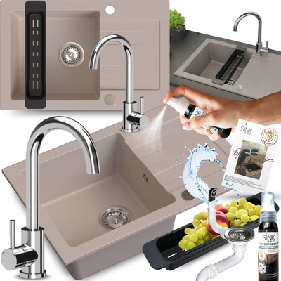 Sink Quality FABROS béžová