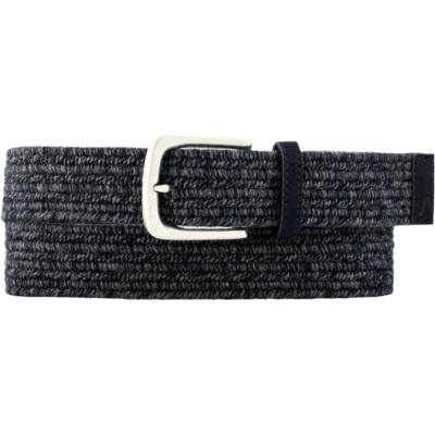 Pánský opasek Alberto Cotton Braided Navy