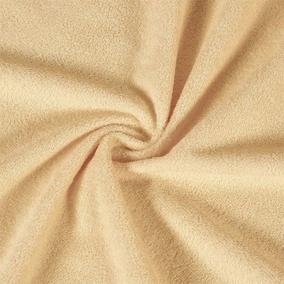 Nepriepustné jemné froté béžové, š.205