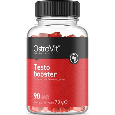 OstroVit Testo Booster | with Tribulus, Fenugreek, Maca, DAA & Ginseng [90 капсули]