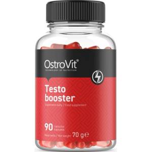 OstroVit Testo Booster | with Tribulus, Fenugreek, Maca, DAA & Ginseng [90 капсули]