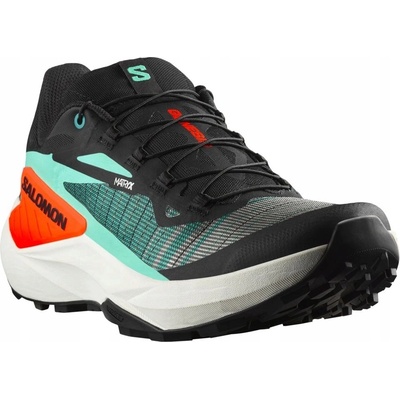 Salomon Genesis Black/Electric Green/Cherry Tomato