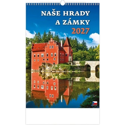 České hrady a zámky | český, 45 x 31.5 cm 2027