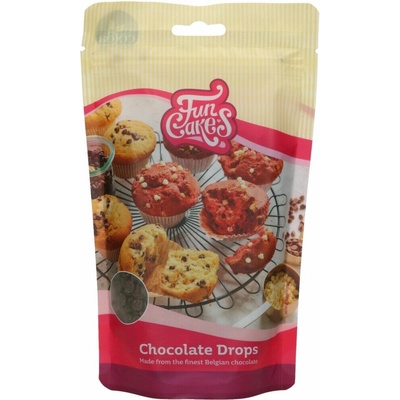 Funcakes Tmavá čokoláda kúsky Drops 350 g