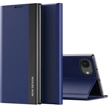 HQWear Sleep Case Pro за iPhone 16e с флип и стойка - син (5907769376900)