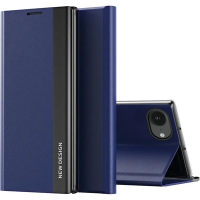 HQWear Sleep Case Pro за iPhone 16e с флип и стойка - син (5907769376900)
