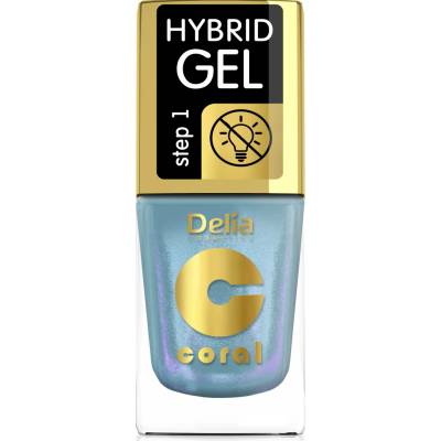 Delia Multi reflective Hybrid gel lak na nehty 111 tyrkys 11 ml