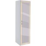 Bogdan Furniture G Еднокрилен гардероб с огледало Мебели Богдан Модел bm-ava11, крем гланц с бяло Гб