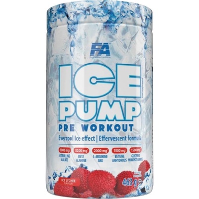 FA Nutrition ICE Pump / Evercool Pre-Workout [463 грама] Icy Lychee