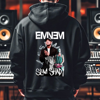 Мъжко Худи Eminem - Slim ShadyPR-534 - Черен , размер