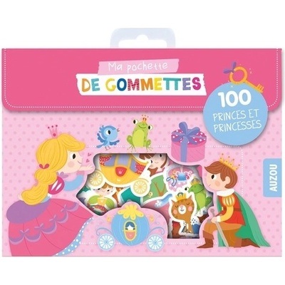 100 samolepek princes et princesses princové a princezny