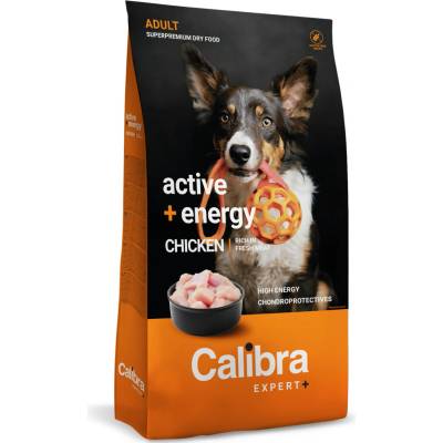 Calibra Dog Eypert + Adult Active & Energy Chicken 12 kg
