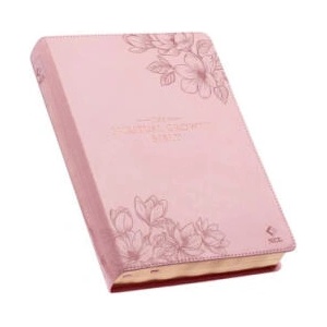 Nlt, the Spiritual Growth Bible Faux Leather, Pink Floral (ISBN: 9780638004632)