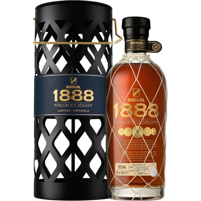 Brugal 1888 Ron Gran Reserva Doblemente Anejado 40% 0,7 l (darčekové balenie lampáš)