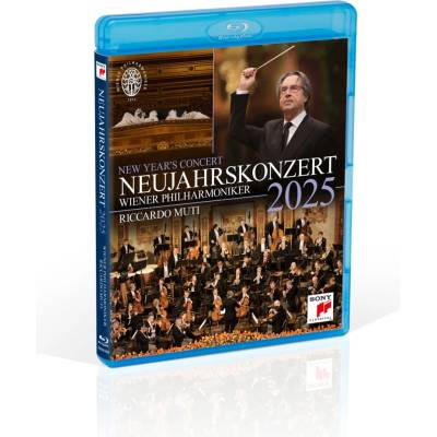 Sony Music Muti Riccardo, Wiener Philharmoniker: Neujahrskonzert 2025 / New Year's Concert 2025 / Concert Du Nouvel an 2025 - Blu-ray (079965)