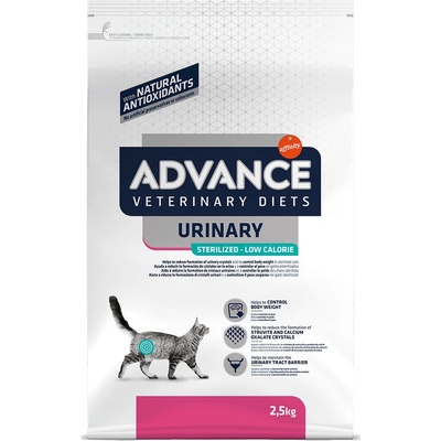 Advance Veterinary Diets Urinary Sterilized Low Calorie 2,5 kg
