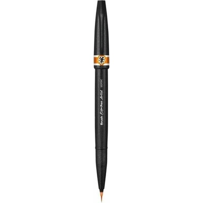 Popisovač Pentel Artist Brush - oranžový