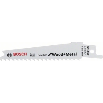 BOSCH Pílový list do chvostovej píly S 511 DF, 5ks 2.608.657.723