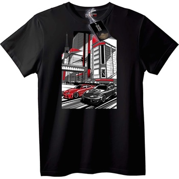 NOONEBRAND Тениска Urban Car City - 2XL, White