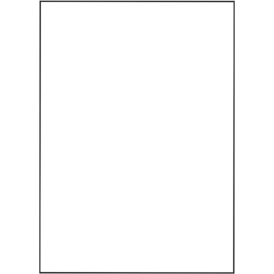 EFCO Pěnovka Moosgummi 50x70cm (1ks) bílá