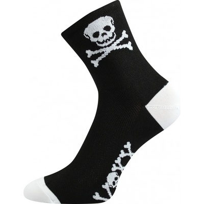 Voxx vzorované športové ponožky Ralf X lebka