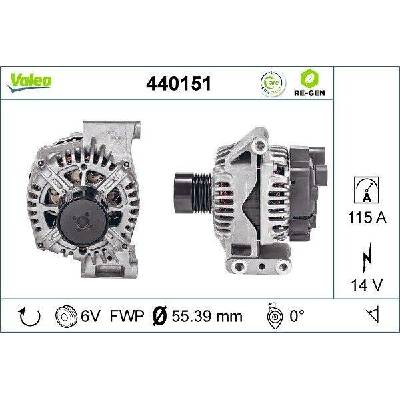 Generátor VALEO 440151