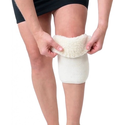 BabičkaOvečková Elastická ortéza z ovčí vlny merino na koleno – Zboží Dáma