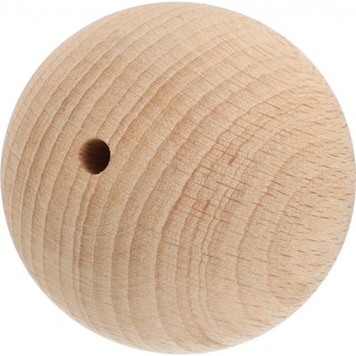 ČistéDřevo Dřevěný navlékací korálek 5 cm