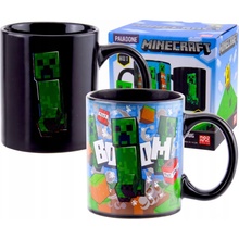 Paladone Hrnek Minecraft Creeper měnící se 300 ml