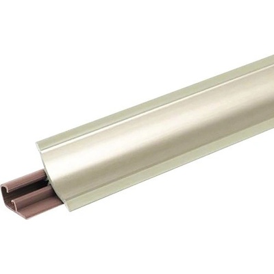 Lišta k pracovnej doske plastová LB23 3000 x 23 mm chróm lesklý