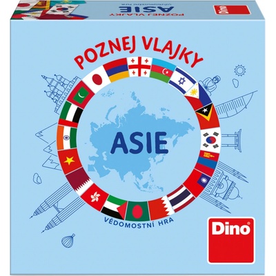 Dino Toys Poznej vlajky: Asie