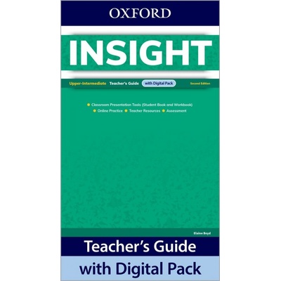 Insight Second Edition Upper Intermediate Teacher´s Guide with Digital pack