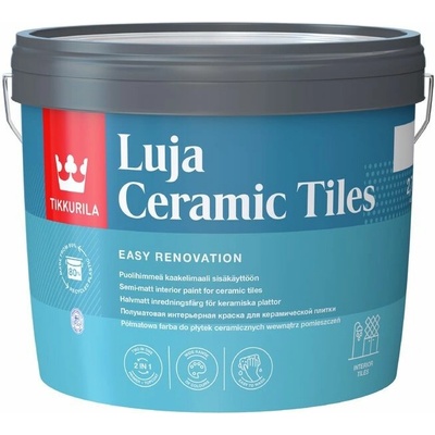 Tikkurila Deco LUJA CERAMIC TILES Polomatná farba na kachličky 3 L