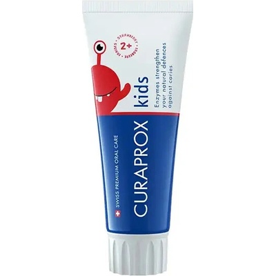 Curaprox Kids 2+ jahoda s fluoridom 60 ml