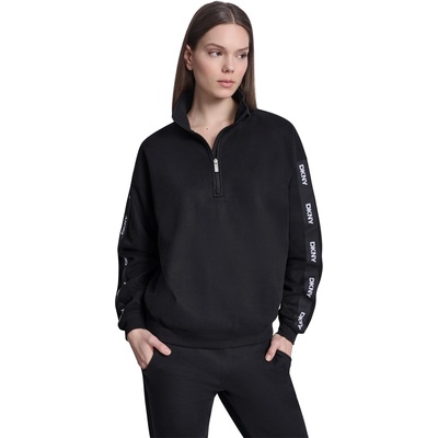 DKNY DKNY Overs 1/4 Zip Ld62 - Black