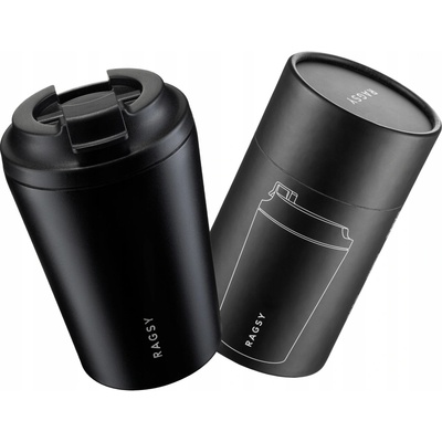 Ragsy Termohrnek Simply Cup 340 ml Black