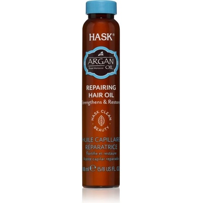 HASK Argan Oil регенериращо олио за увредена коса 18ml