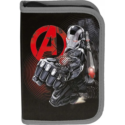 PASO Ученически несесер Paso Iron Man - с 1 цип (AV22TT-P001BW)