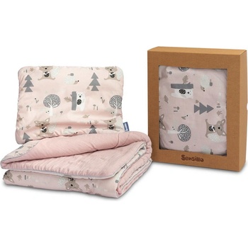 Sensillo Памучен Спален Комплект Розов Sensillo (SILLO-42166)