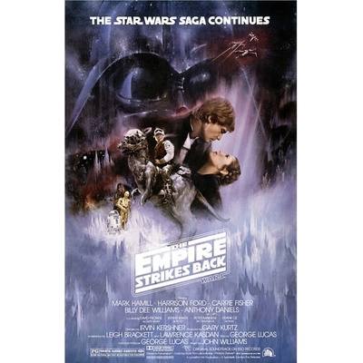 Plagát, Obraz - Star Wars: Epizóda V - Impérium vracia úder, 61 × 91.5 cm
