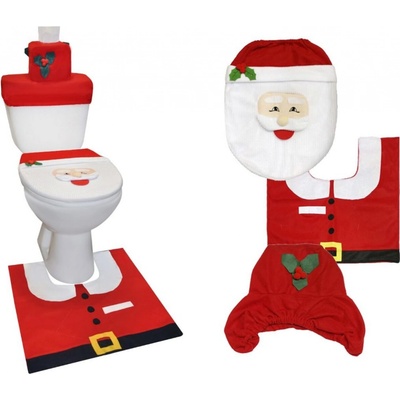 ISO 4789 Vianočný poťah na toaletu Santa Claus