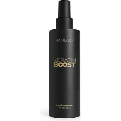 Hairlogy Keratin Boost Regeneračná bezoplachová vlasová kúra 200 ml