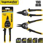 Raider Права ножица за ламарина TopMaster Raider 370721/ 190 мм (370721)
