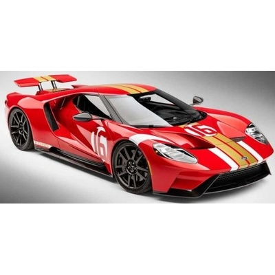 GT SPIRIT FORD GT HERITAGE EDITION ALAN MANN RED 2022 GT883 1:18