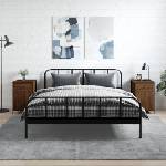 vidaXL Нощни шкафчета, 2 бр, кафяв дъб, 40x42x60 см, инженерно дърво (825912)