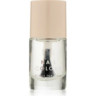 MUA Makeup Academy Nail Colour lak na nechty odtieň Clear Top Coat 10 ml
