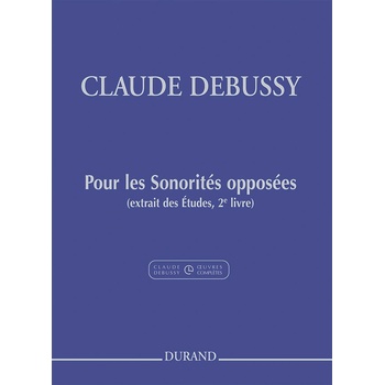 Editions Durand Noty pro piano Pour les sonorites opposées
