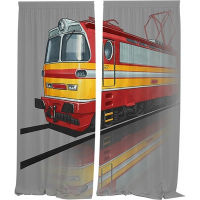 IMPAR Závěsy Laminátka,140 × 250 cm