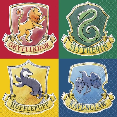 Unique Ubrousky papírové Harry Potter 33x33cm