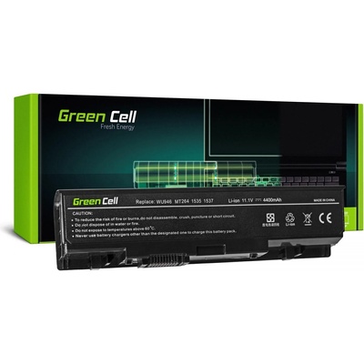 Green Cell Battery for Dell Studio 15 1535 1536 1537 1550 1555 1558 / 11, 1V 4400mAh (DE07)